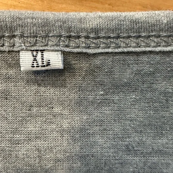 Women’s Suri Lace Sleeve Top- Gray | Size XL - Picture 6 of 7